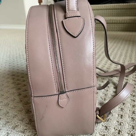 Gucci Beige Calfskin Matelasse GG Marmont Backpack main image 5